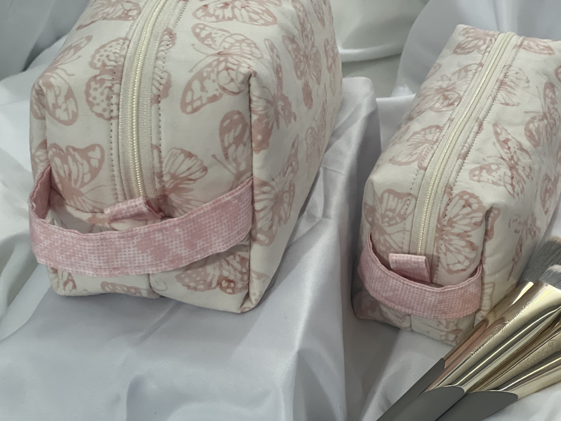 Boxy  Carry-All Bag Pink Butterfly