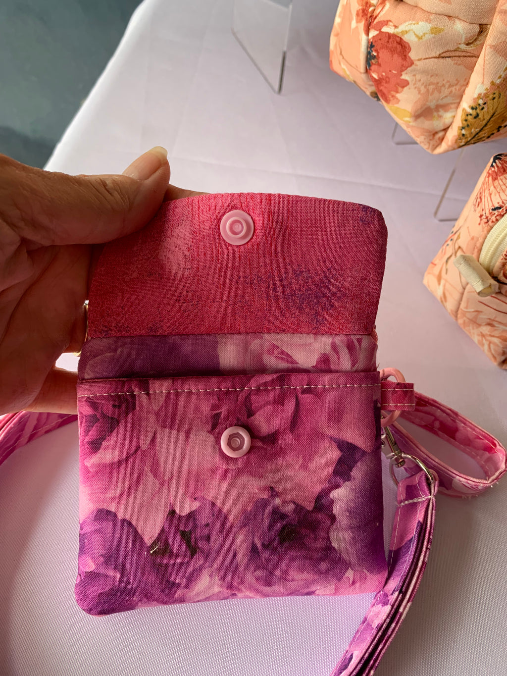 Lanyard-Wallet Set - Rose Bouquet