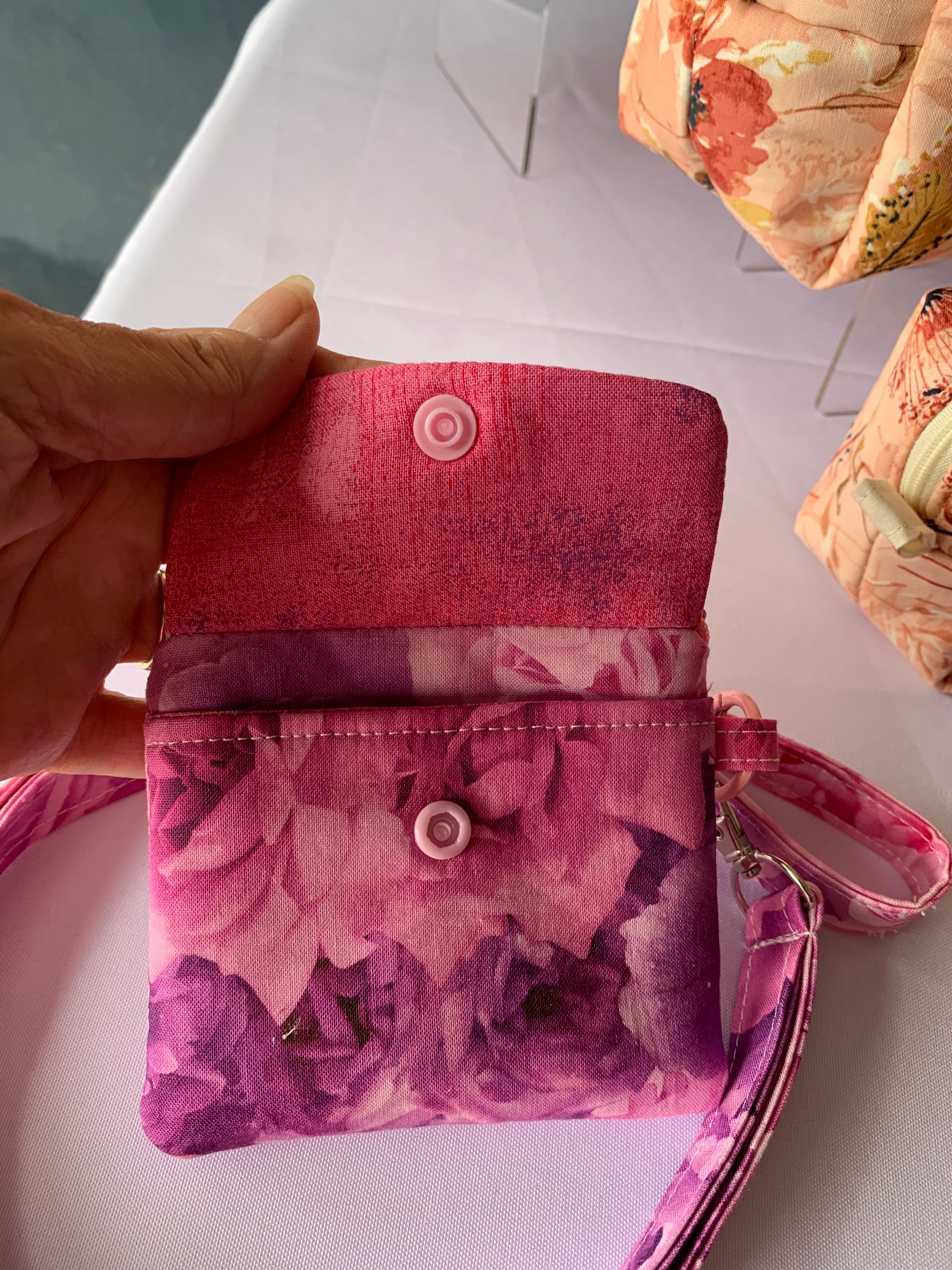 Lanyard-Wallet Set - Rose Bouquet