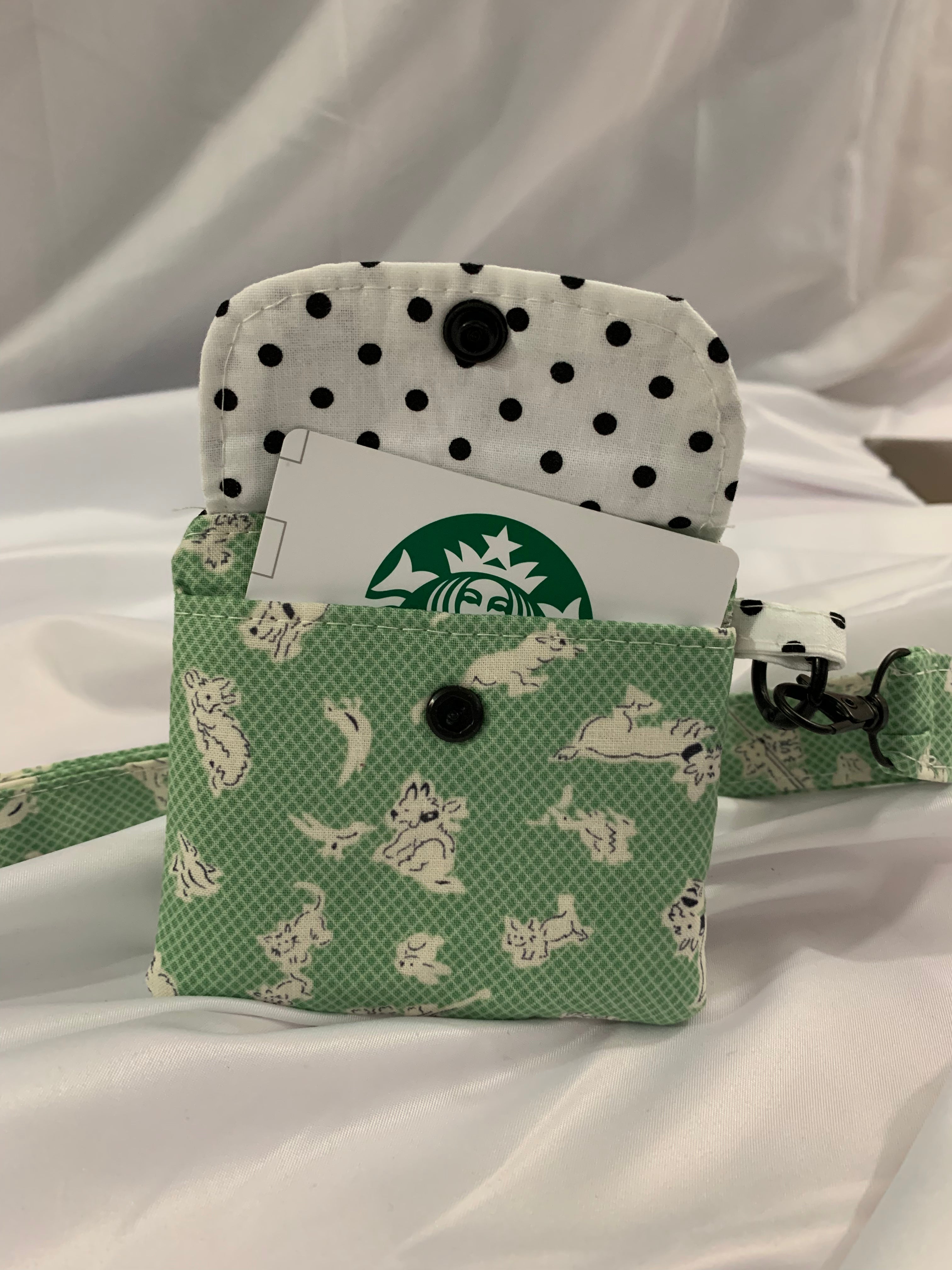 Lanyard-Wallet Set - Puppy Love