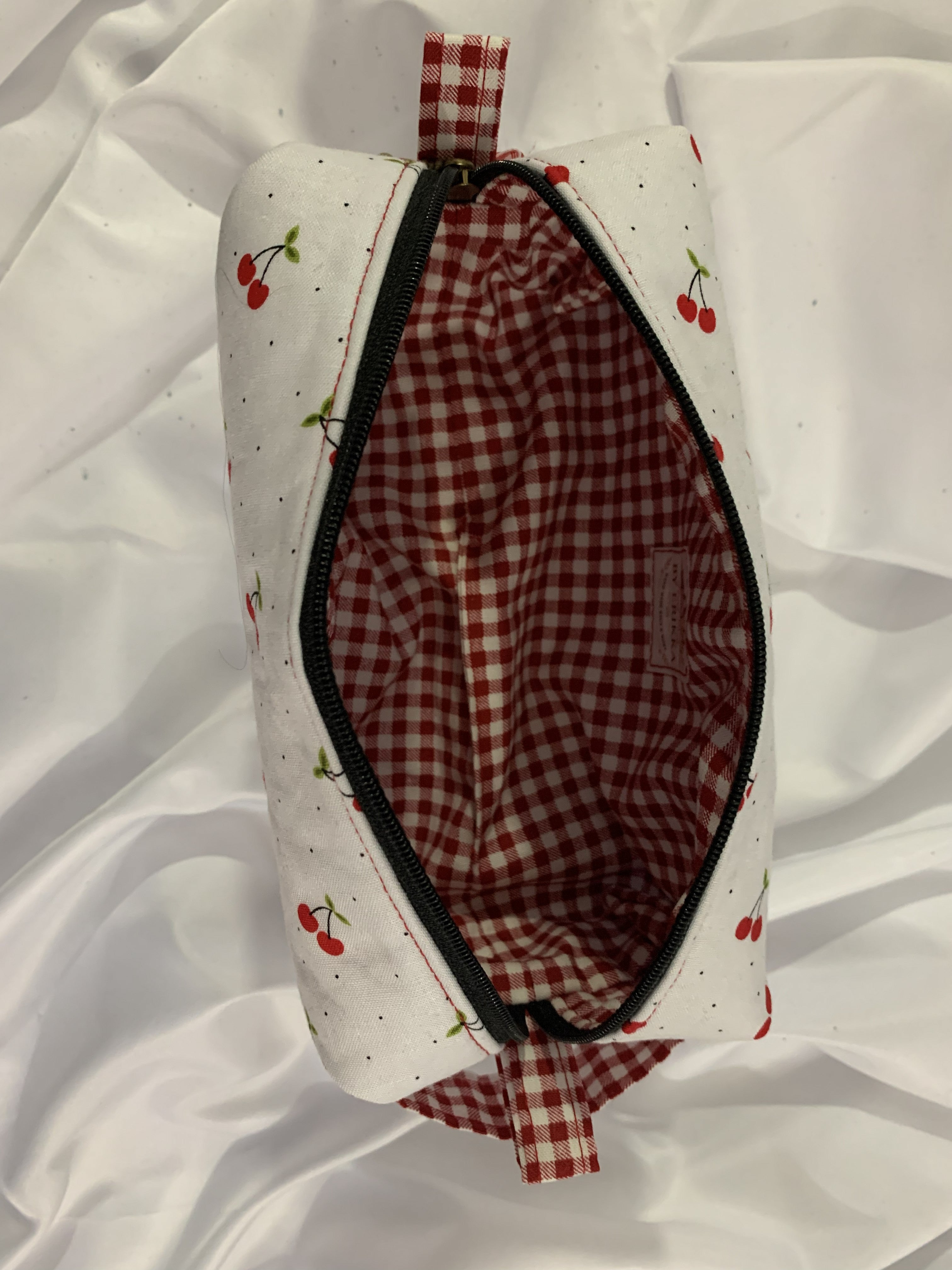 Picnic Cherry Boxy Mini Carry-All Bag