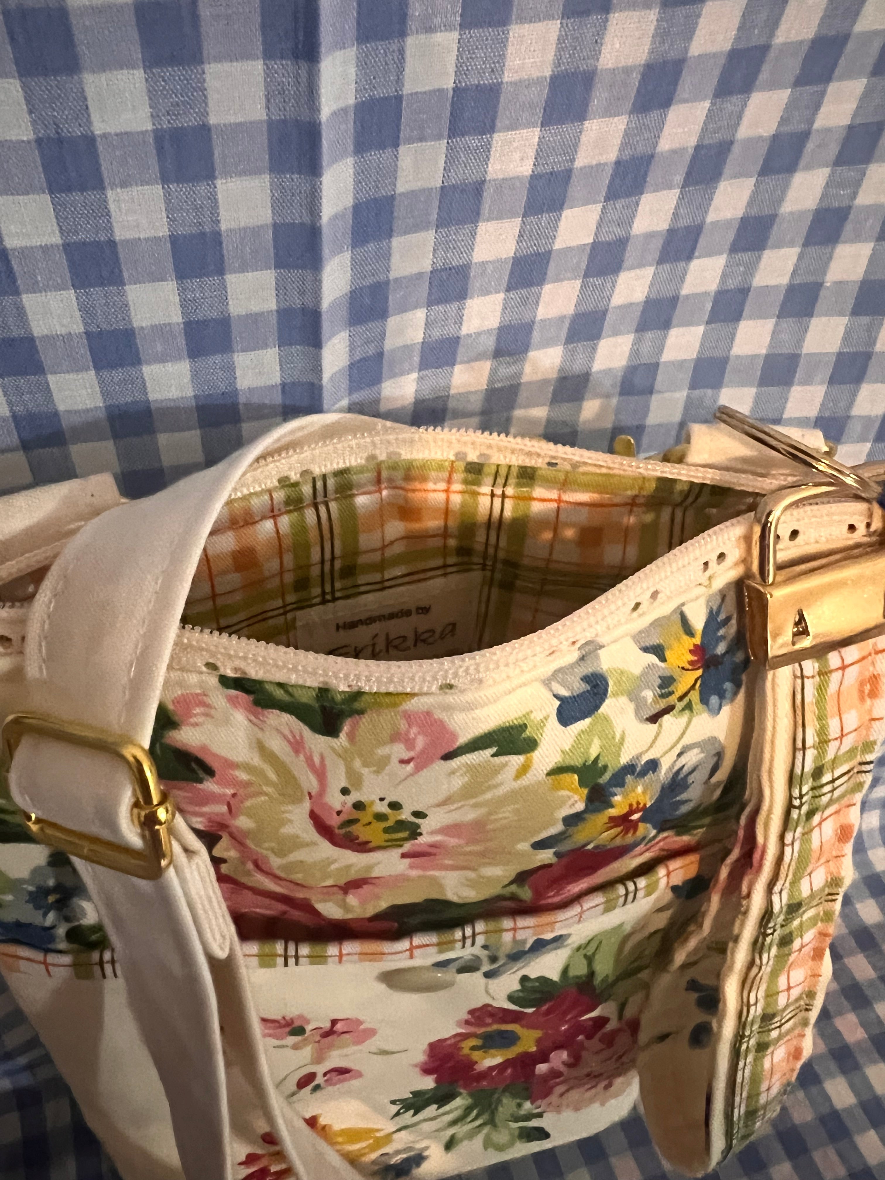 Handmade Crossbody Cell Phone Bag & Girls' Purse - floral bouquet 1
