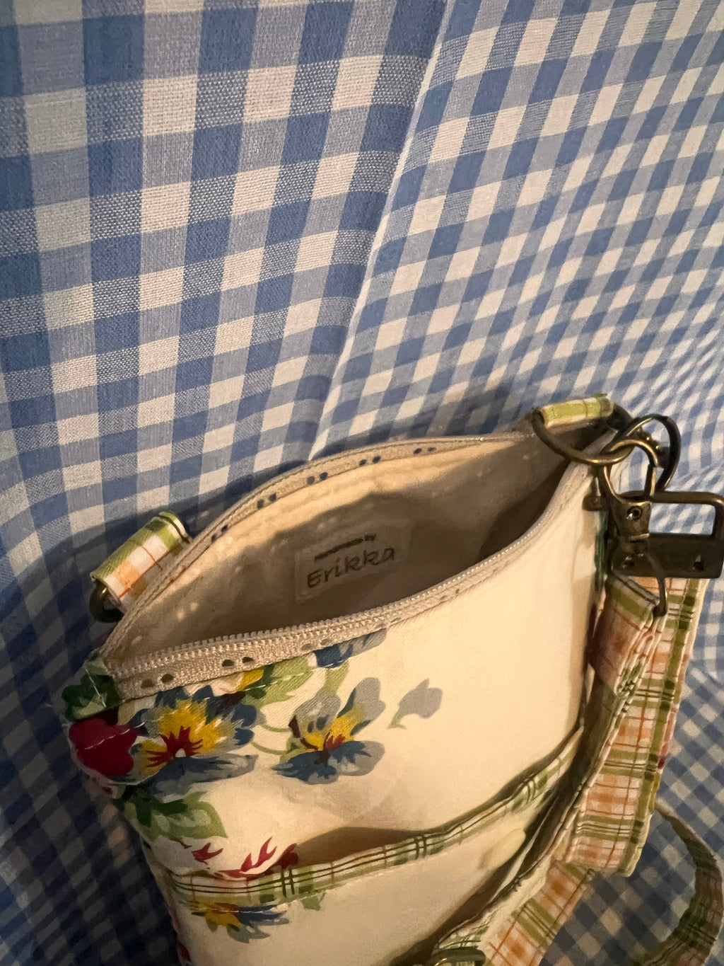 Handmade Crossbody Cell Phone Bag & Girls' Purse - Floral bouquet 2